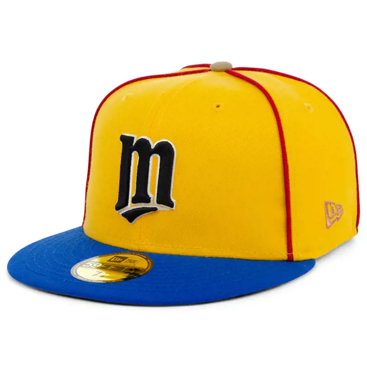 Casquette Minnesota Twins MLB Lasso 59FIFTY jaune/bleu/marron