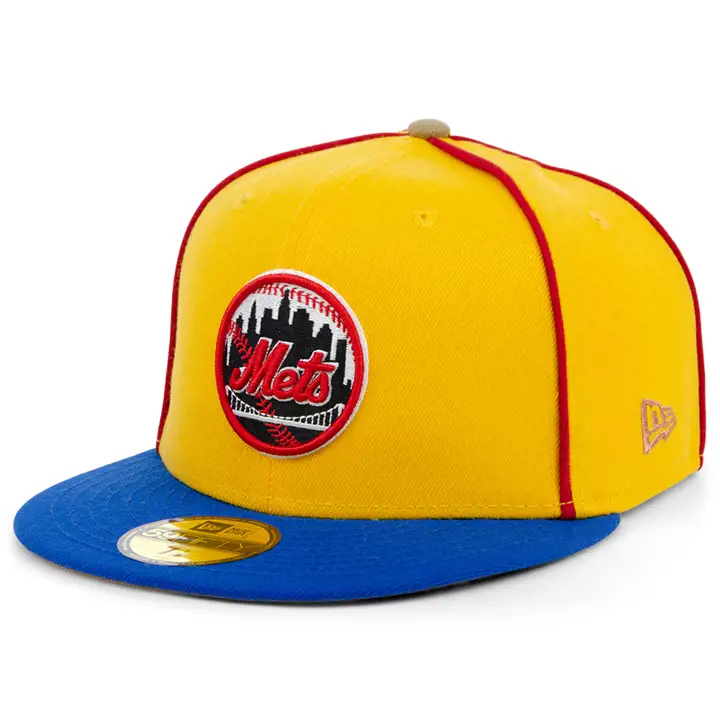 Casquette 59FIFTY MLB Lasso New York Mets jaune/bleu/marron