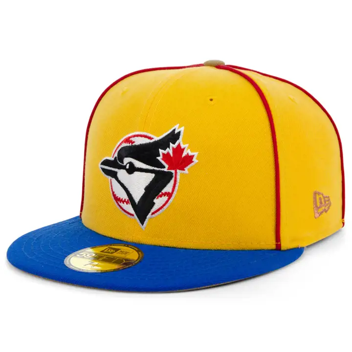 Casquette 59FIFTY MLB Toronto Blue Jays Lasso jaune/bleu/marron
