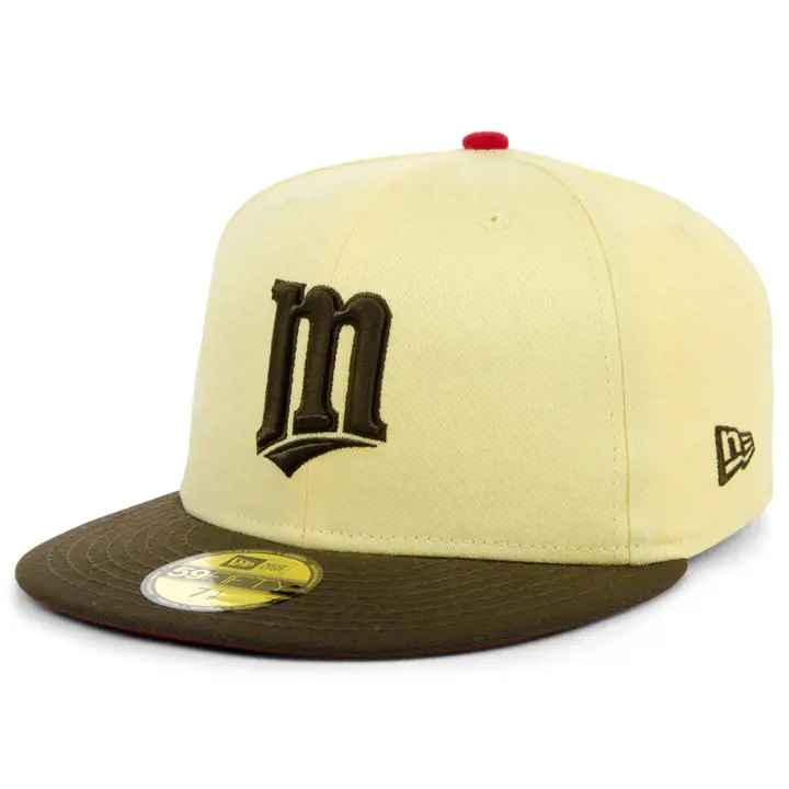 Casquette 59FIFTY Ice Cream Banana Split des Minnesota Twins de la MLB jaune/marron/r