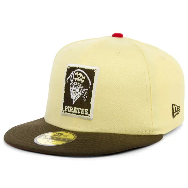 Casquette 59FIFTY Pittsburgh Pirates MLB Ice Cream Banana Split jaune/marron