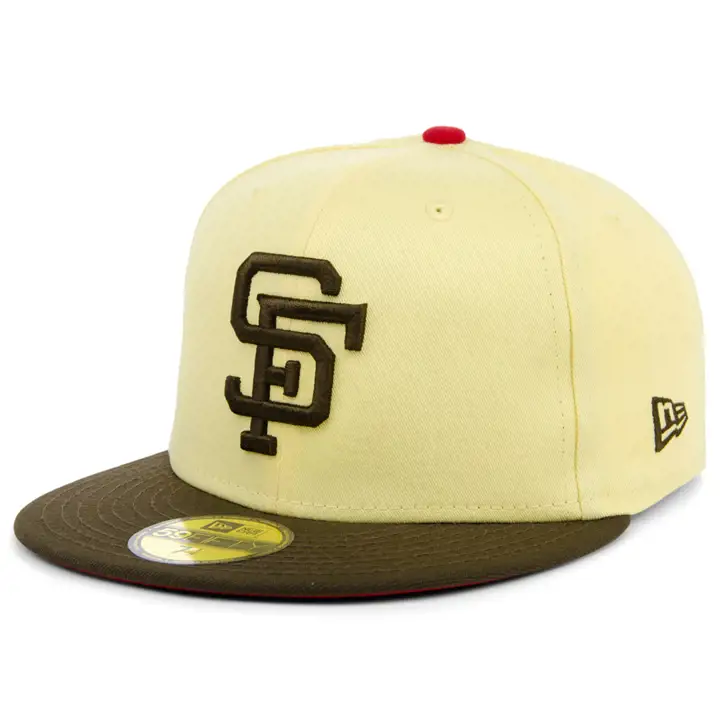 San Francisco Giants MLB Crème glacée Banana Split 59FIFTY jaune/