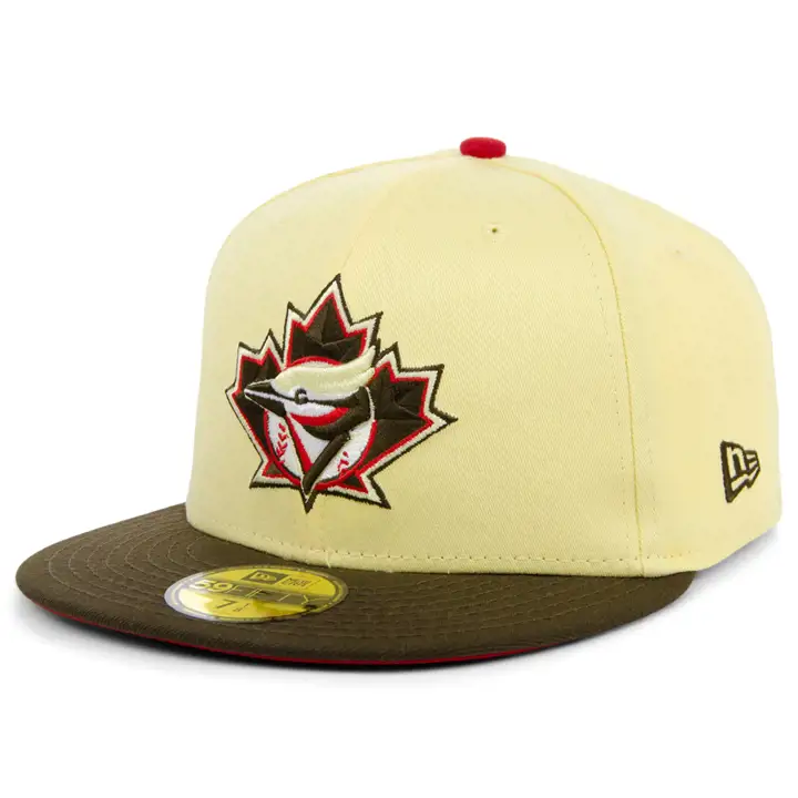 Casquette 59FIFTY Toronto Blue Jays MLB Ice Cream Banana Split jaune/marron