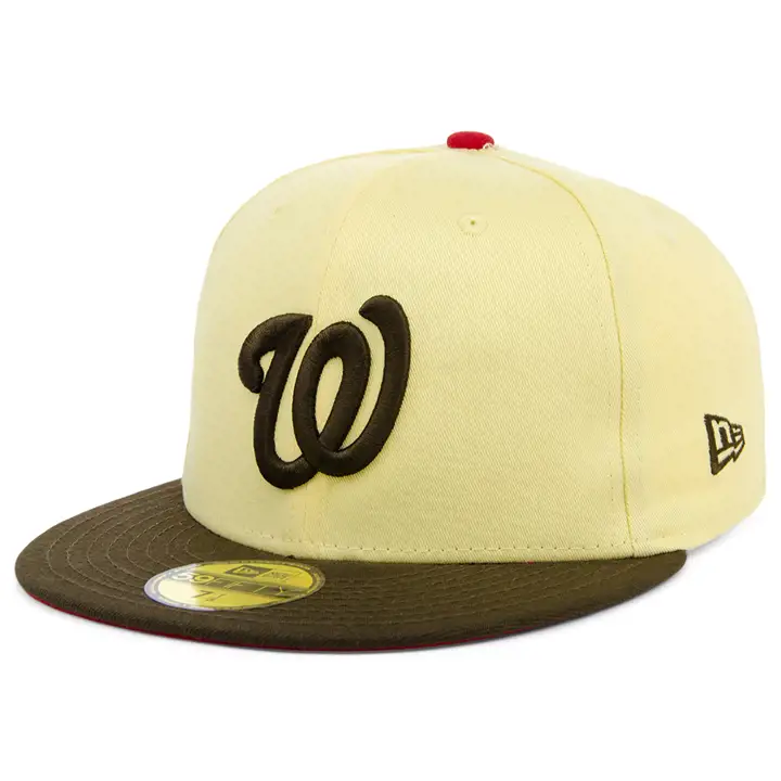Washington Nationals MLB Crème glacée Banana Split 59FIFTY jaune/