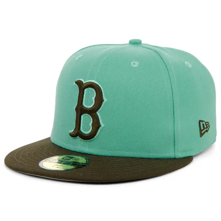 Boston Red Sox MLB Crème Glacée Menthe Chocolat 59FIFTY sarcelle/marron