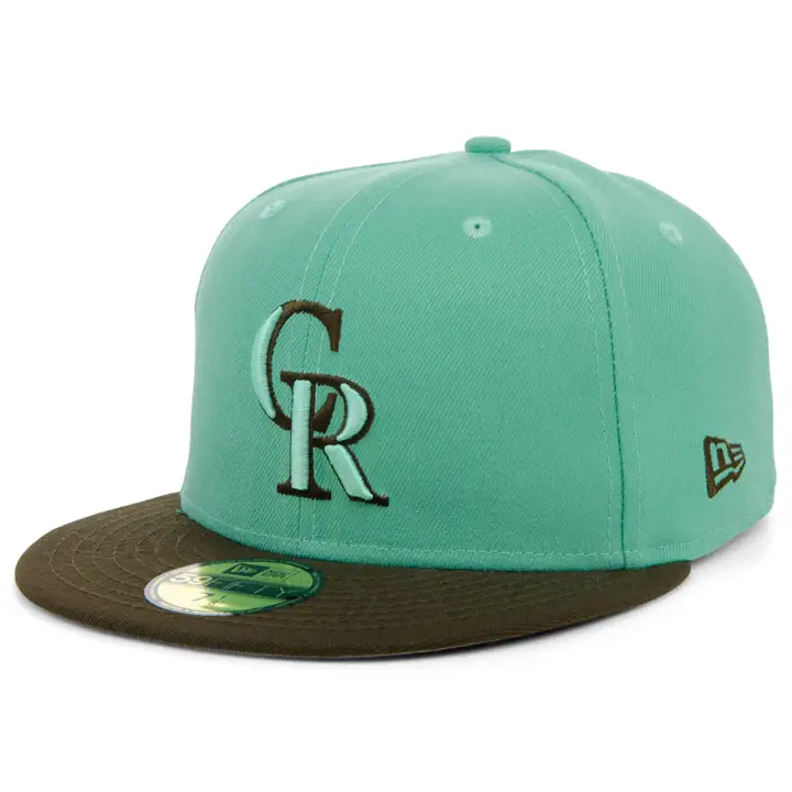 Colorado Rockies MLB Crème Glacée Menthe Chocolat 59FIFTY sarcelle/n