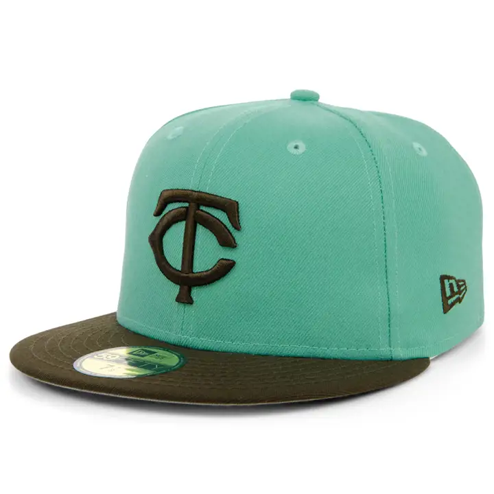 Minnesota Twins MLB Ice Cream Chocolate Mint 59FIFTY sarcelle/br