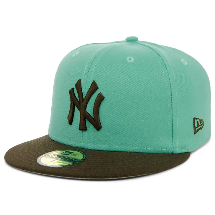 New York Yankees MLB Ice Cream Chocolate Mint 59FIFTY sarcelle/n