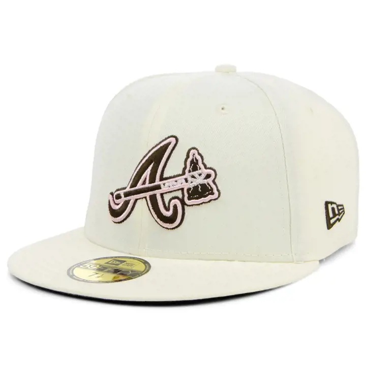 Atlanta Braves MLB Ice Cream Napolitain 59FIFTY ivo/ivo/marron