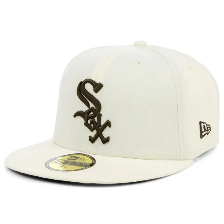 Casquette 59FIFTY Neapolitan Chicago White Sox MLB Crème/Crème/Noire