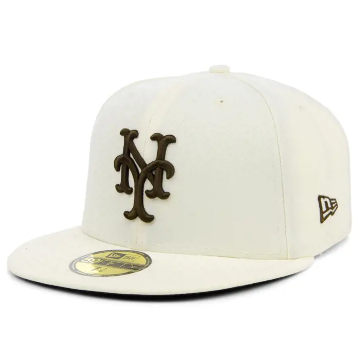 New York Mets MLB Glace Napolitaine 59FIFTY ivo/ivo/marron