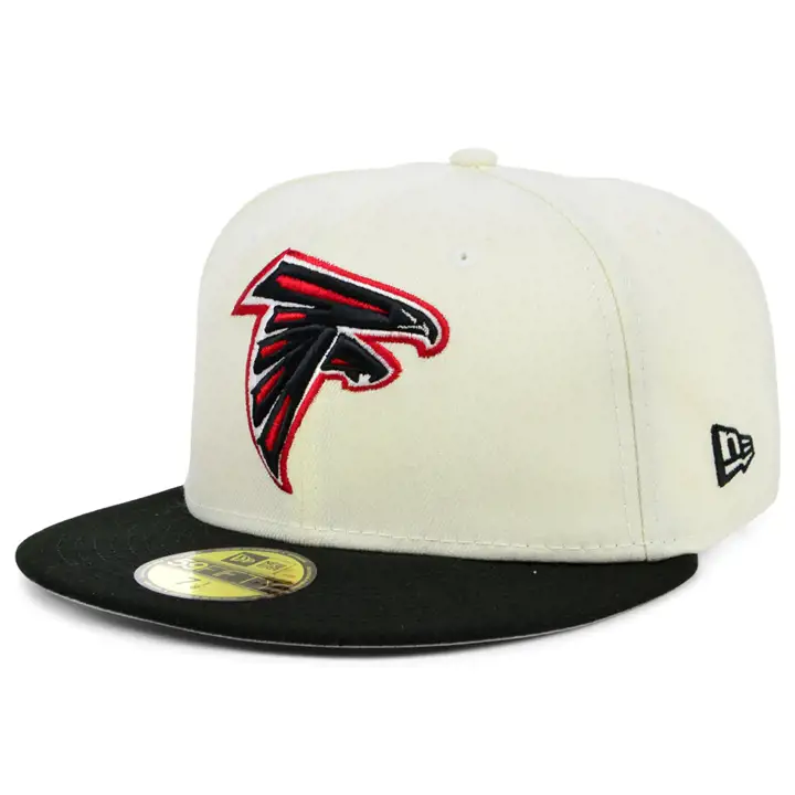 Casquette Atlanta Falcons NFL Chrome TC 59FIFTY IVO/BLK