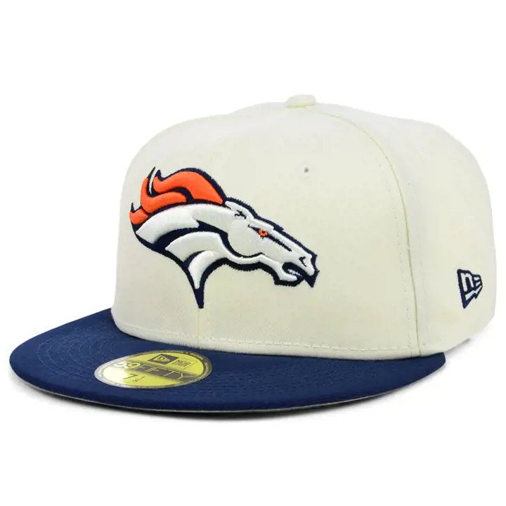 Denver Broncos NFL Chrome TC 59FIFTY IVO/NAVY