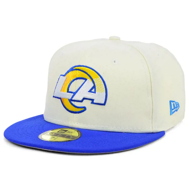 Los Angeles Rams NFL Chrome TC 59FIFTY IVO/BLEU
