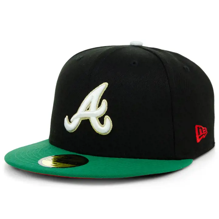 Atlanta Braves MLB Casino Roulette 59FIFTY vrd/vrd/vio
