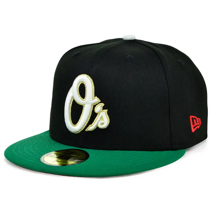 Baltimore Orioles MLB Casino Roulette 59FIFTY vrd/vrd/vio