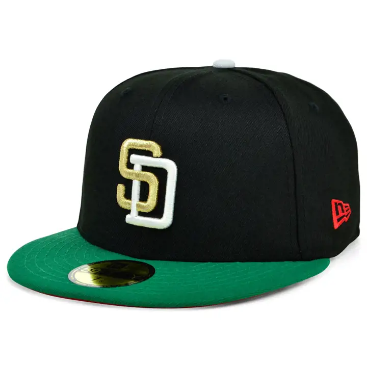 San Diego Padres MLB Casino Roulette 59FIFTY vrd/vrd/vio