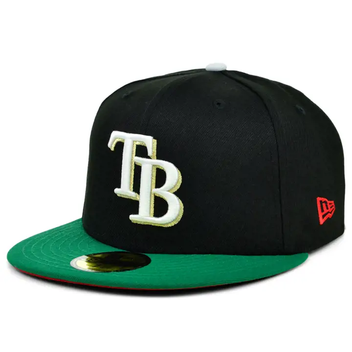 Casquette 59FIFTY MLB Tampa Bay Rays Casino Roulette vert/vert/violet