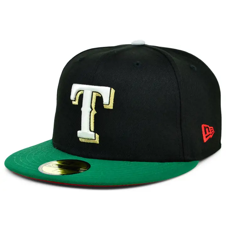 Texas Rangers MLB Casino Roulette 59FIFTY vrd/vrd/mov