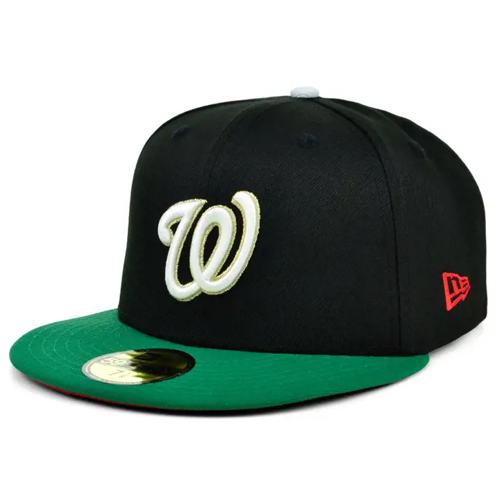 Casquette Washington Nationals MLB Casino Roulette 59FIFTY vert/vert/violet