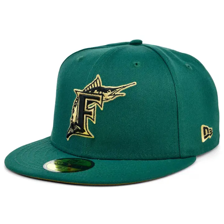 Florida Marlins MLB Ace High 59FIFTY jaune/bleu/vert