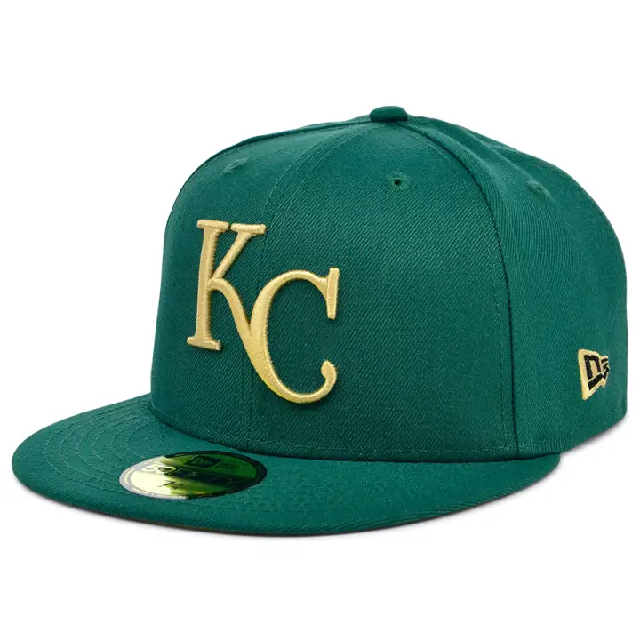 Kansas City Royals MLB Ace High 59FIFTY jaune/bleu/vert