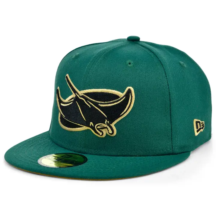 Casquette MLB Tampa Bay Rays Ace High 59FIFTY jaune/bleu/vert