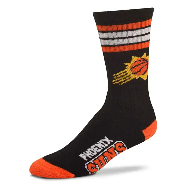 Phoenix Suns YTH Chaussettes 4 Stripes Deuce Crew For Bare Feet