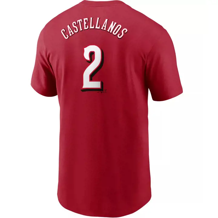 T-shirt joueur Cincinnati Reds MLB Nike N&N Nick Castellanos