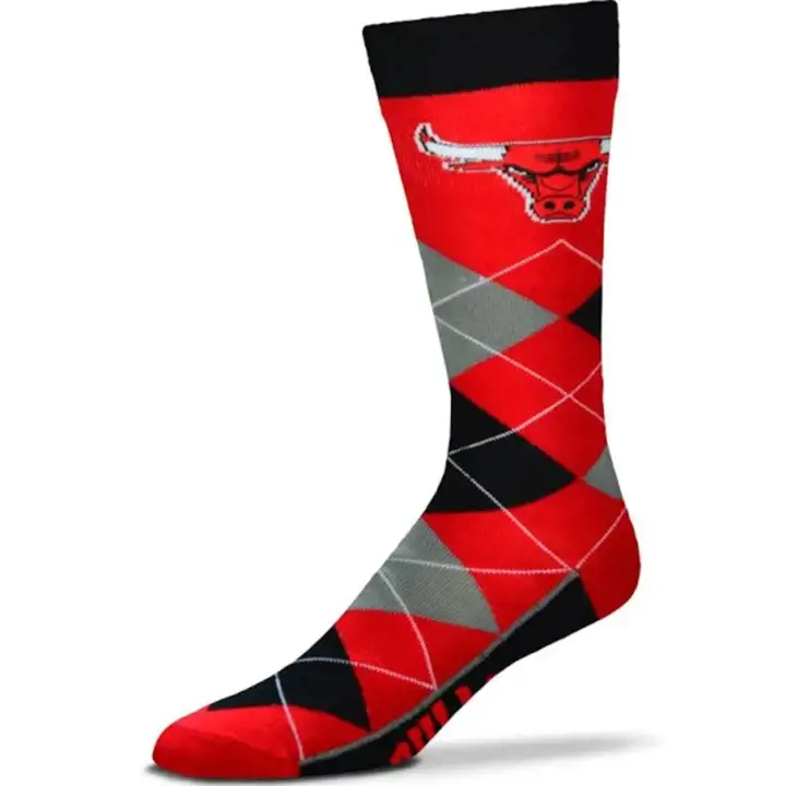 Crew ast à motif argyle des Chicago Bulls