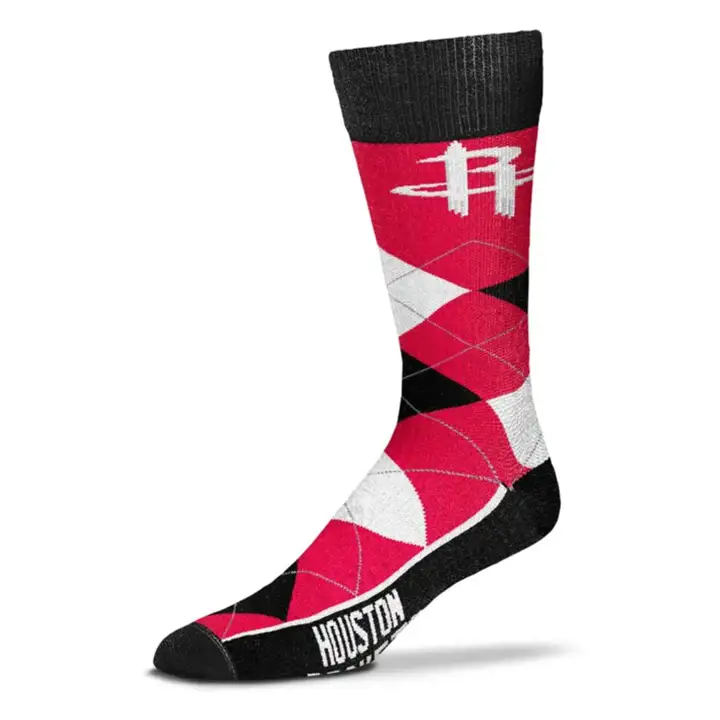 Chaussettes de l'équipage Houston Rockets Argyle LineUp