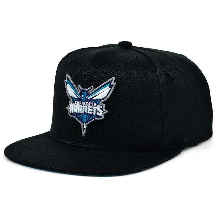 Charlotte Hornets NBA MN Basic Snapback NOI/NOI/TEAL