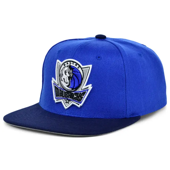 Casquette Snapback basique Dallas Mavericks NBA BLEU/MARINE/GRIS