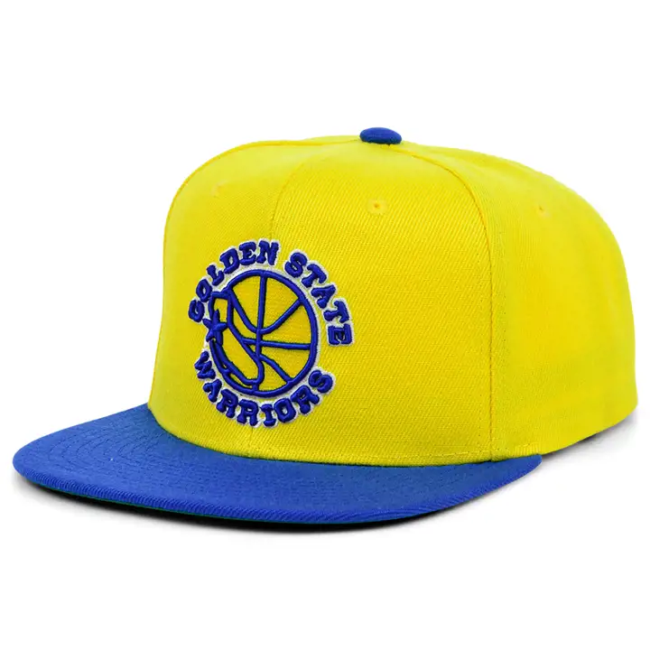Casquette snapback basique Warriors NBA MN HWC JAU/BLEU/VERT