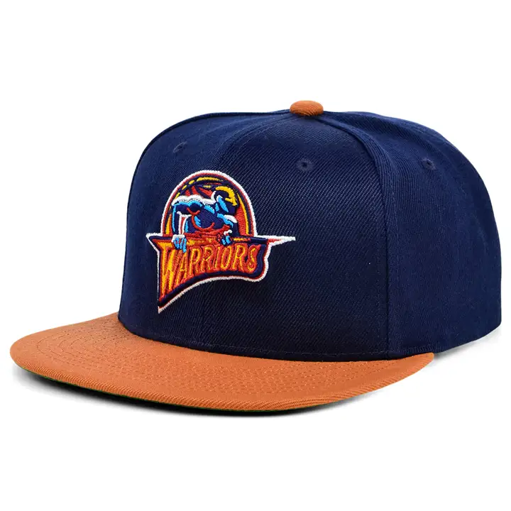 Casquette plate Warriors NBA MN HWC Marine/Orange/Vert