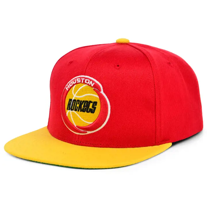 Casquette snapback basique Houston Rockets NBA MN HWC ROUGE/JAUNE/VERT