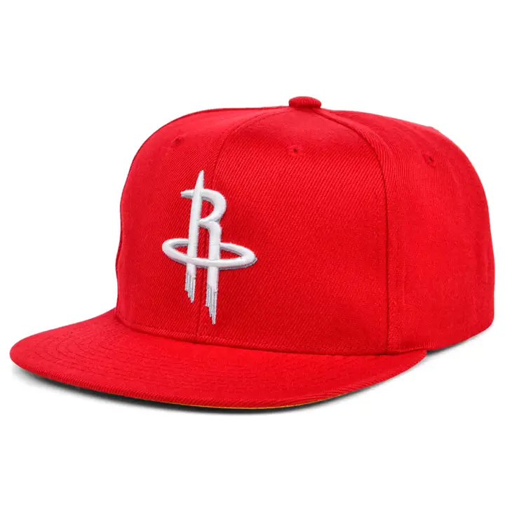 Casquette snapback basique des Houston Rockets NBA ROUGE/ROUGE/JAUNE