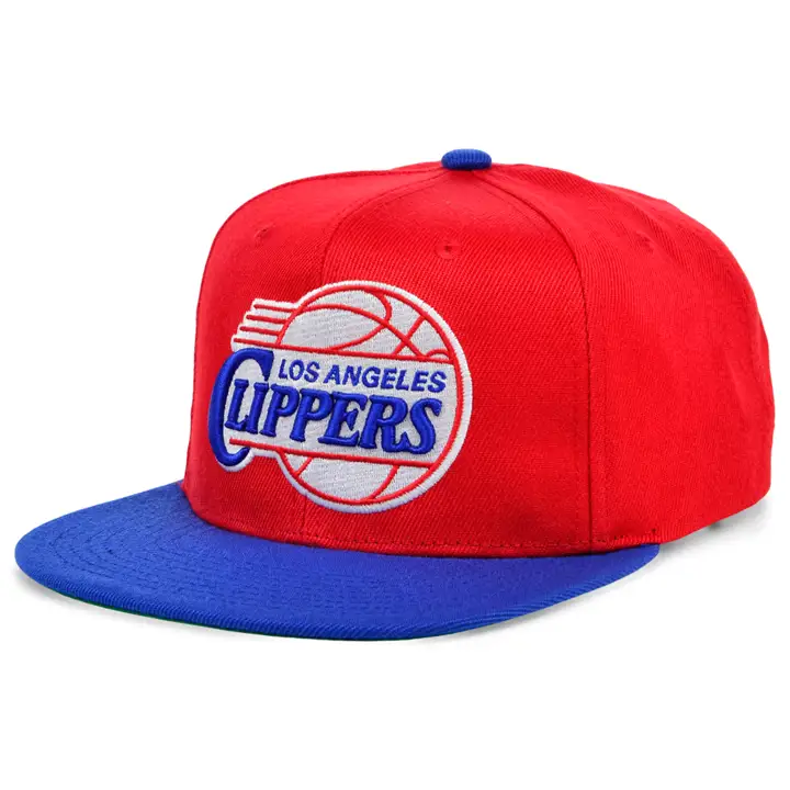 Clippers NBA MN Casquette ajustée basique HWC ROUGE/BLEU/VERT