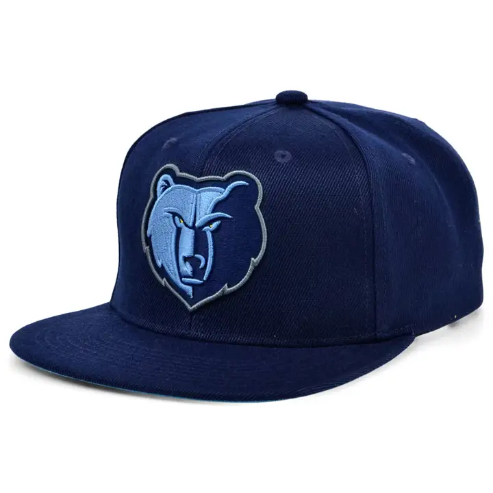 Casquette snapback Memphis Grizzlies NBA MN Basic MARINE/MARINE/BLEU CLAIR