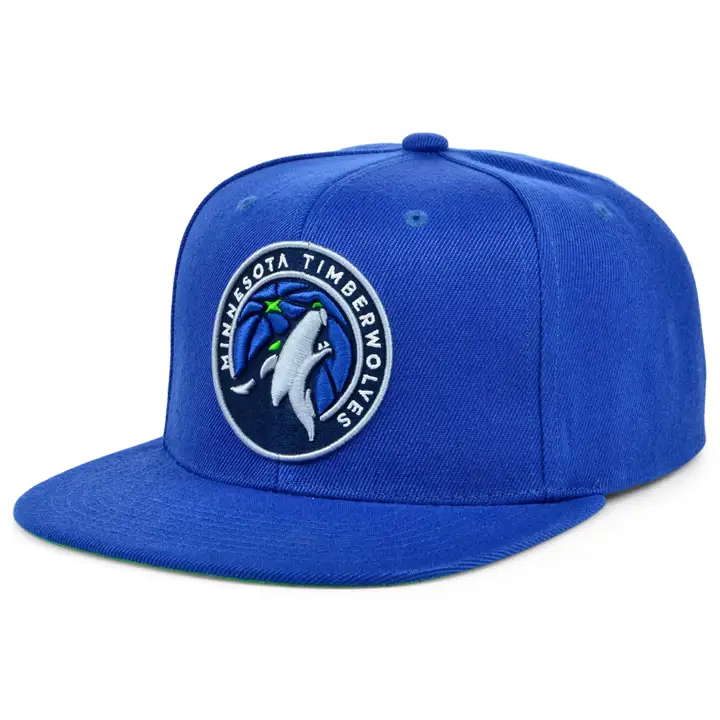 Minnesota Timberwolves NBA MN Basic Snapback BLUE/BLUE/GRN