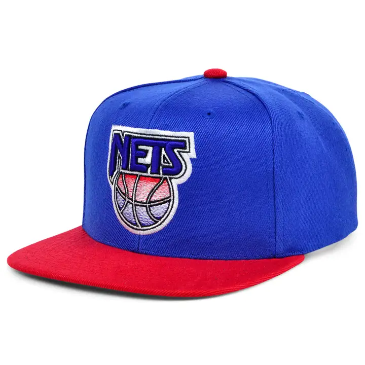 New Jersey Nets NBA MN Basic Snapback HWC BLEU/ROUGE/VERT