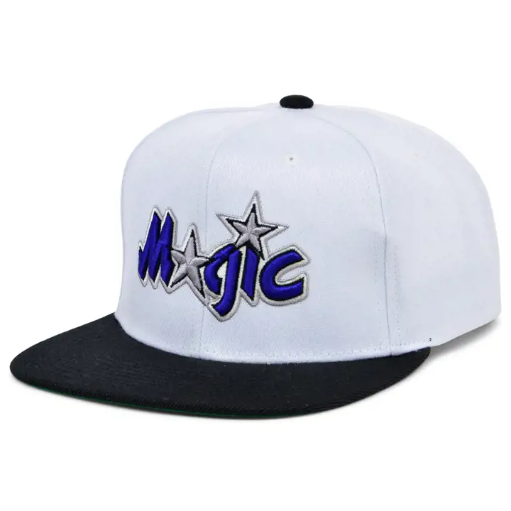 Orlando Magic NBA MN Casquette Snapback Basique HWC BLNC/NOI/VERT