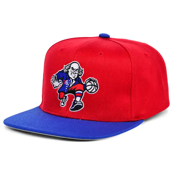 Casquette Snapback basique 76ers NBA MN ROUGE/BLEU/GRISE