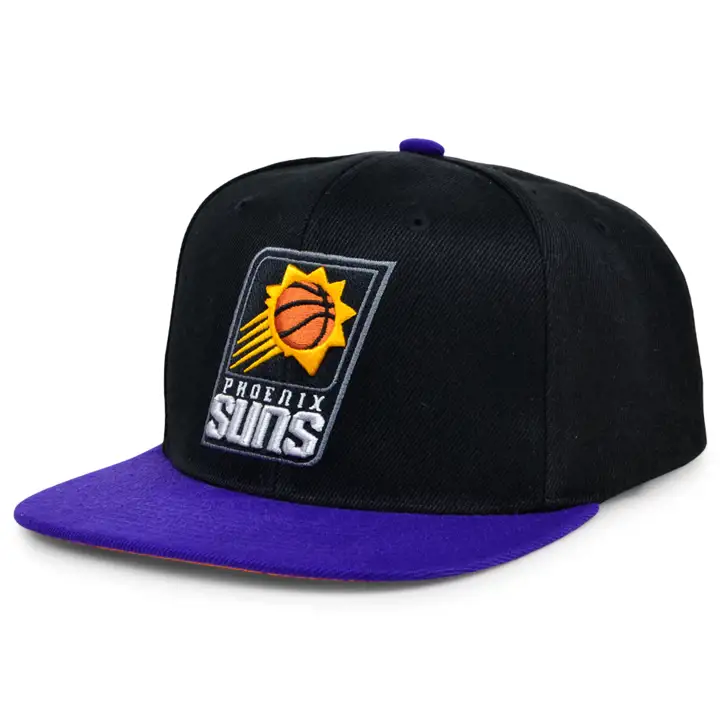 Casquette réglable basique NBA Phoenix Suns NOIR/VIOLET/ORANGE