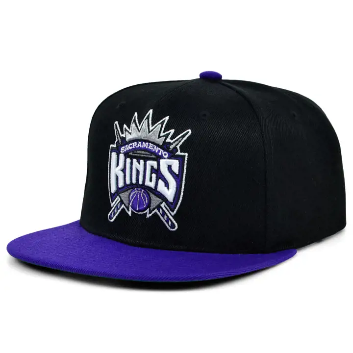 Sacramento Kings NBA Casquette Snapback Basique MN HWC NOI/VIO/VER
