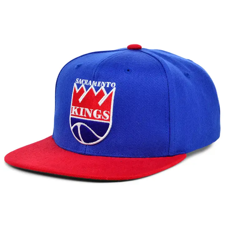 Sacramento Kings NBA MN Casquette Snapback Basique HWC BLEU/ROUGE/VERT