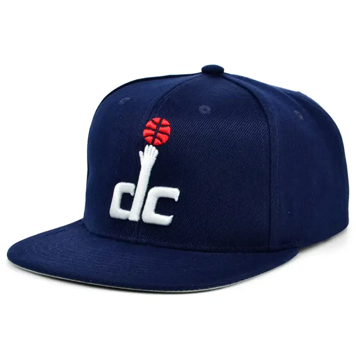 Casquette Snapback Basique NBA des Washington Wizards BLEU MARINE/BLEU MARINE/GRIS