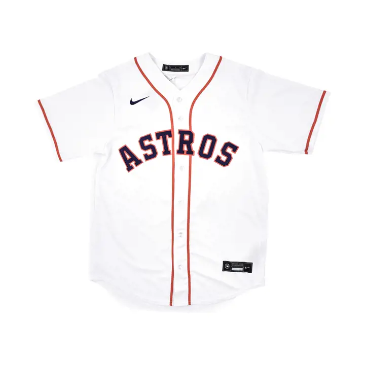 Maillot Replica Officiel Joueur MLB ASTROS Yuli Gurriel blanc