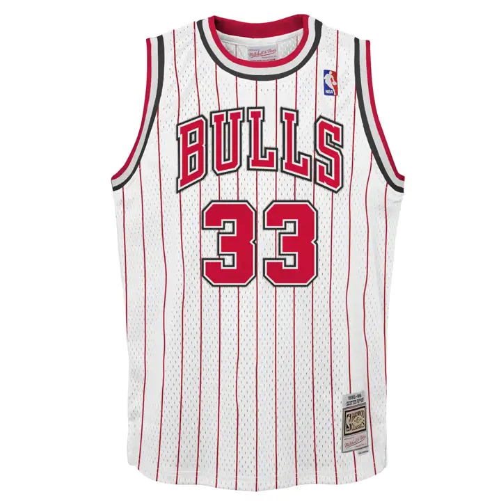 Maillot Swingman CHICAGO BULLS Scottie Pippen WHT