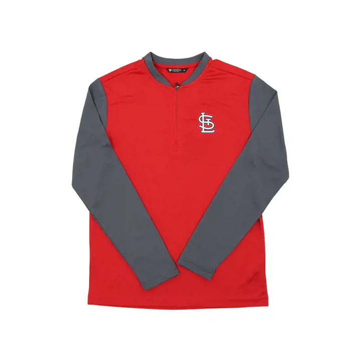 Passe-Montagne Spector 1/4 Zip MLB des Cardinals de St. Louis Rouge/Anthracite